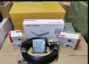 4 Hikvision 1080P Full HD 2MP CCTV Cameras Complete System