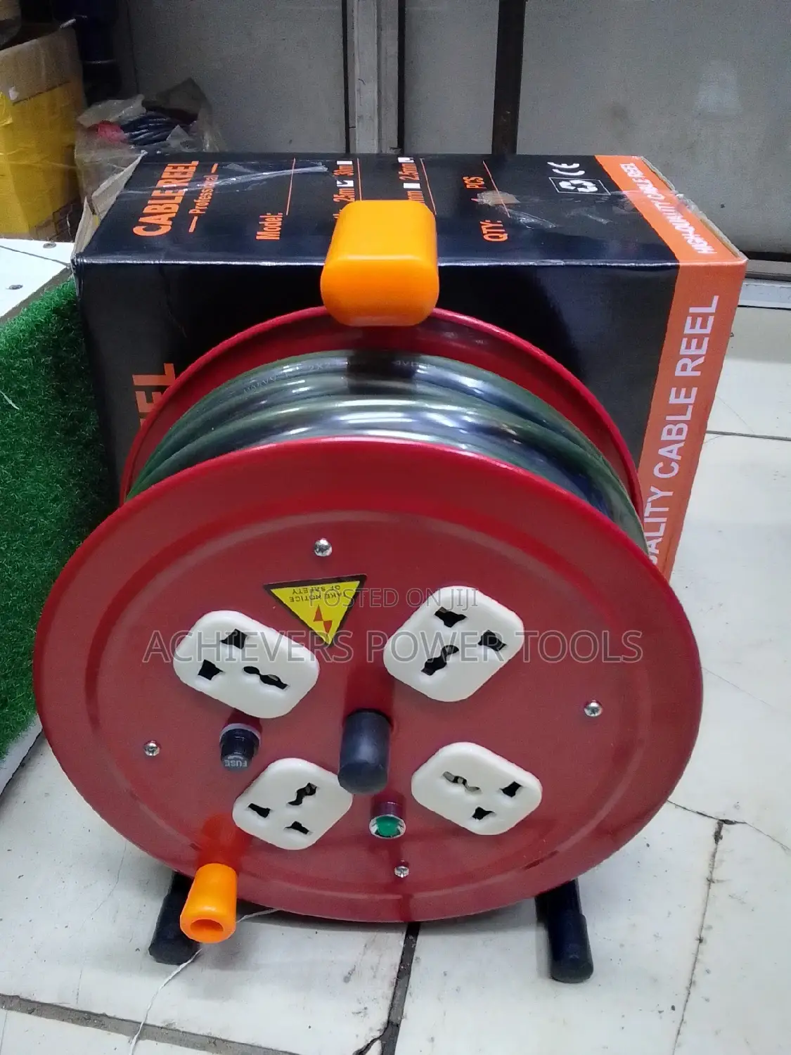 2.5mm by 25m Extension Cable/ Cable Reel