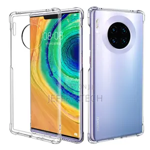 Huawei Mate 30 Pro, [Bumper] Exculsive Silicon Transparent W