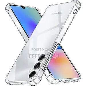 Clear Back Cover for Samsung Galaxy A55 5G (Bumper Case, Tra