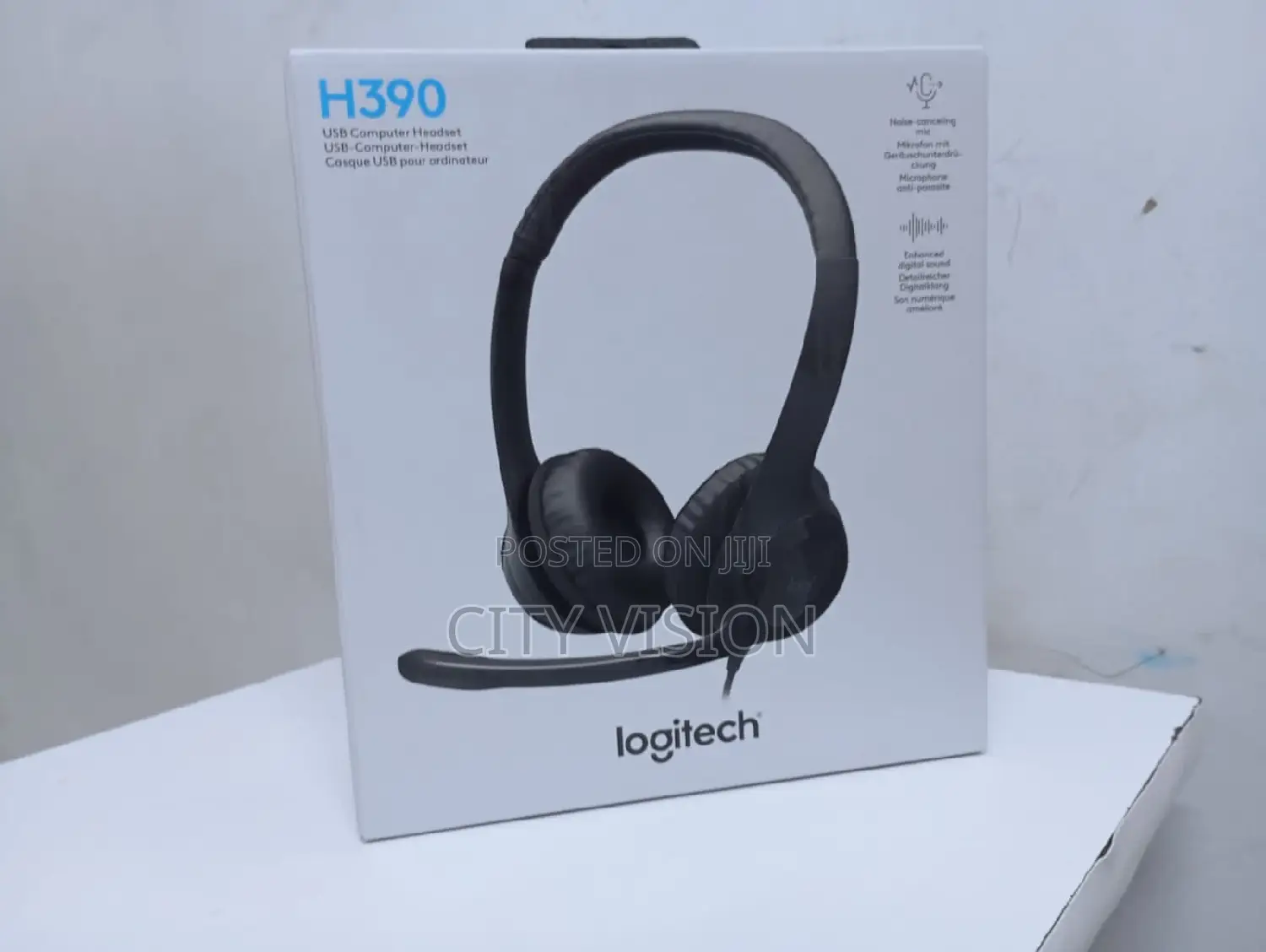 Logitech Logi H390 Usb Headset H390!!^°