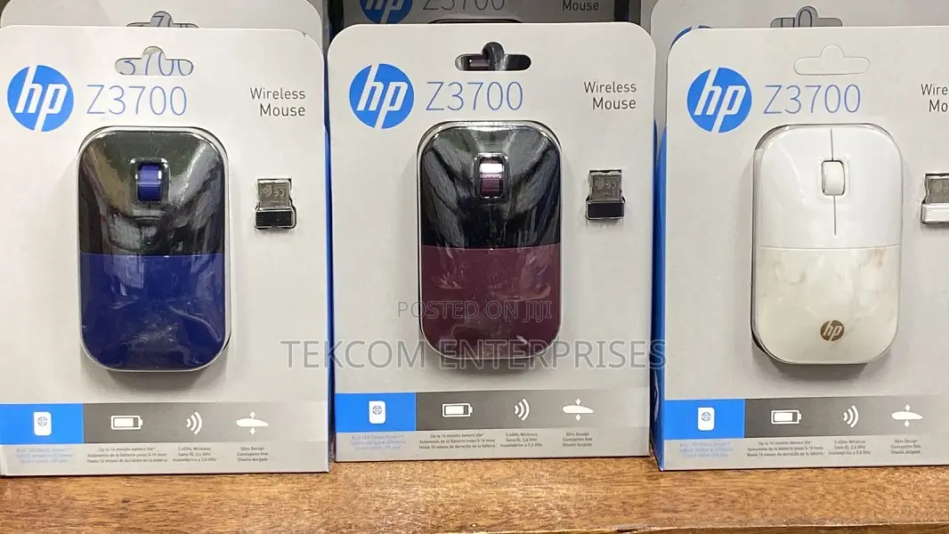 Hp Wireless Mouse Z3700 Blue - 7uh88aa
