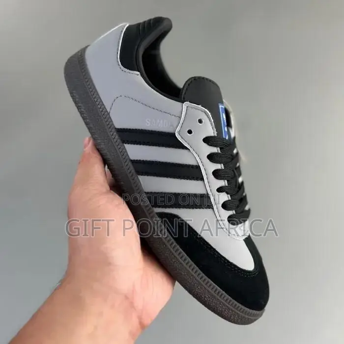 Adidas Samba Sneakers Grey Black in Colour