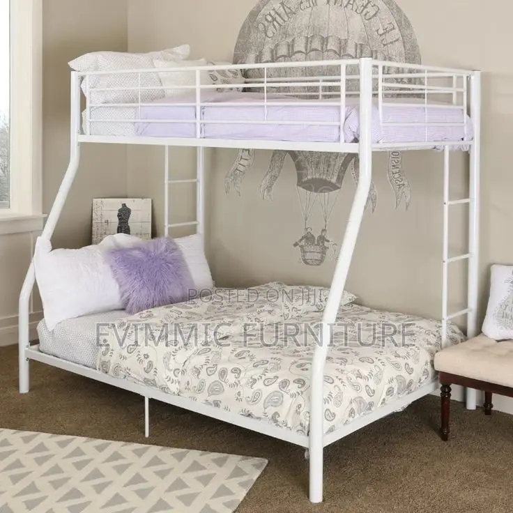 31⁄2/4x6 Ft White Bunk Beds