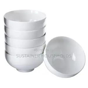 New in ! *6 Inch White Bowls*