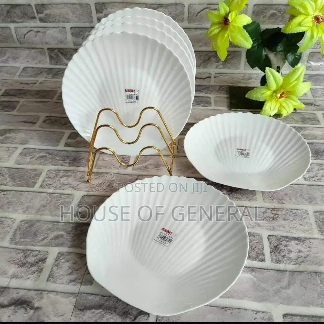 *10.5" Redberry Shell Plate Available 6pcs New and Classy*