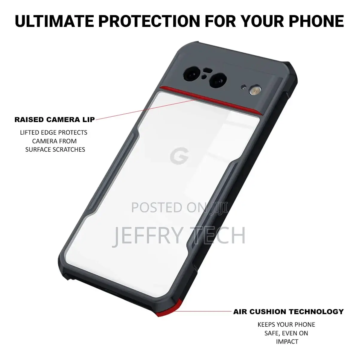 Drop Protection Corner Airbag Compatible With Google Pixel 8