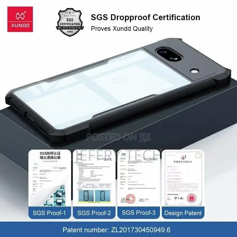 GRIPPIE Xundd Back Cover Compatible With Google Pixel 7A