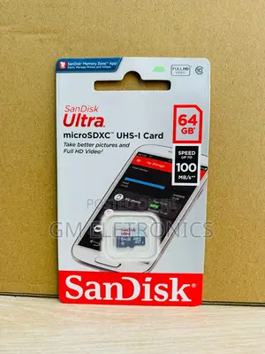 Sandisk 64gb Ultra Memory Card - 64 Gb Micro Sd