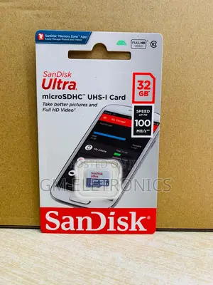 New Sandisk Ultra Micro Sd Memory Card 32gb 100mb/S A1 C10.