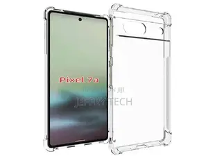 Gel Case With Bumper Edges for Google Pixel 7a - Clear