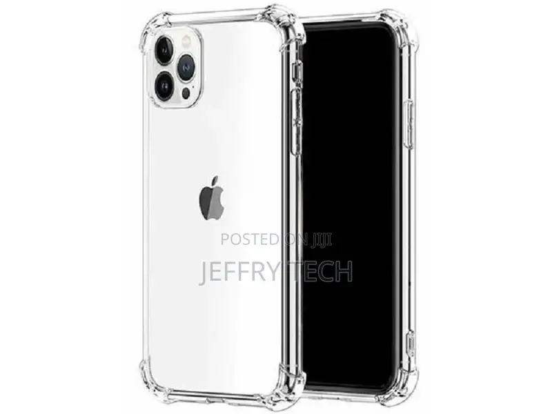 Gel Case With Bumper Edges for iPhone 15 Pro Max - Clear