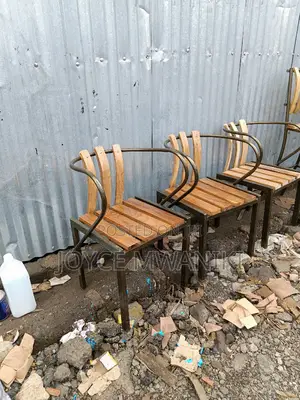 Restaurant Powder Coated Wooden Chairs.