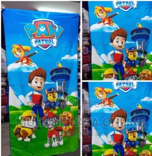 Kids Cartoon Themed Towels.