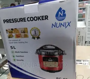 Nunix Pc02 Electric Pressure Cooker- 5 Litres "