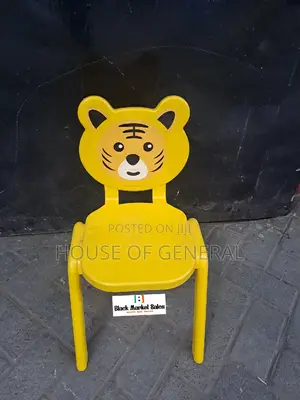 Yellow Kids Plastic Chair