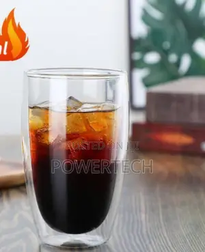 Double Wall Glass Cup.