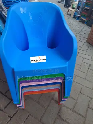 Blue Strong Skyplast Kids Chair