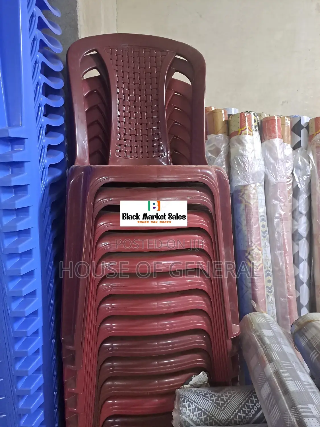 Armless Plastic Chair