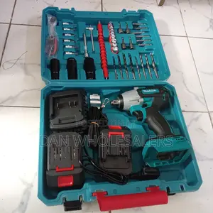 New Cordless Impact Wrench Kit, 2 Batteries and Wrenches
