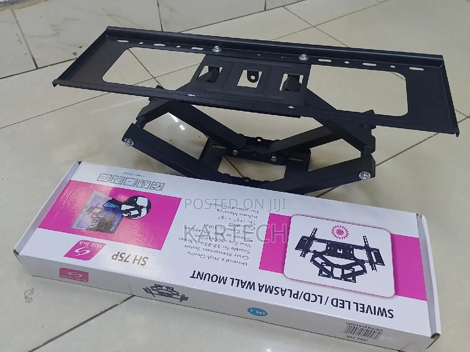 Double Arm 32"-85" Full Motion Tv Wall Mount