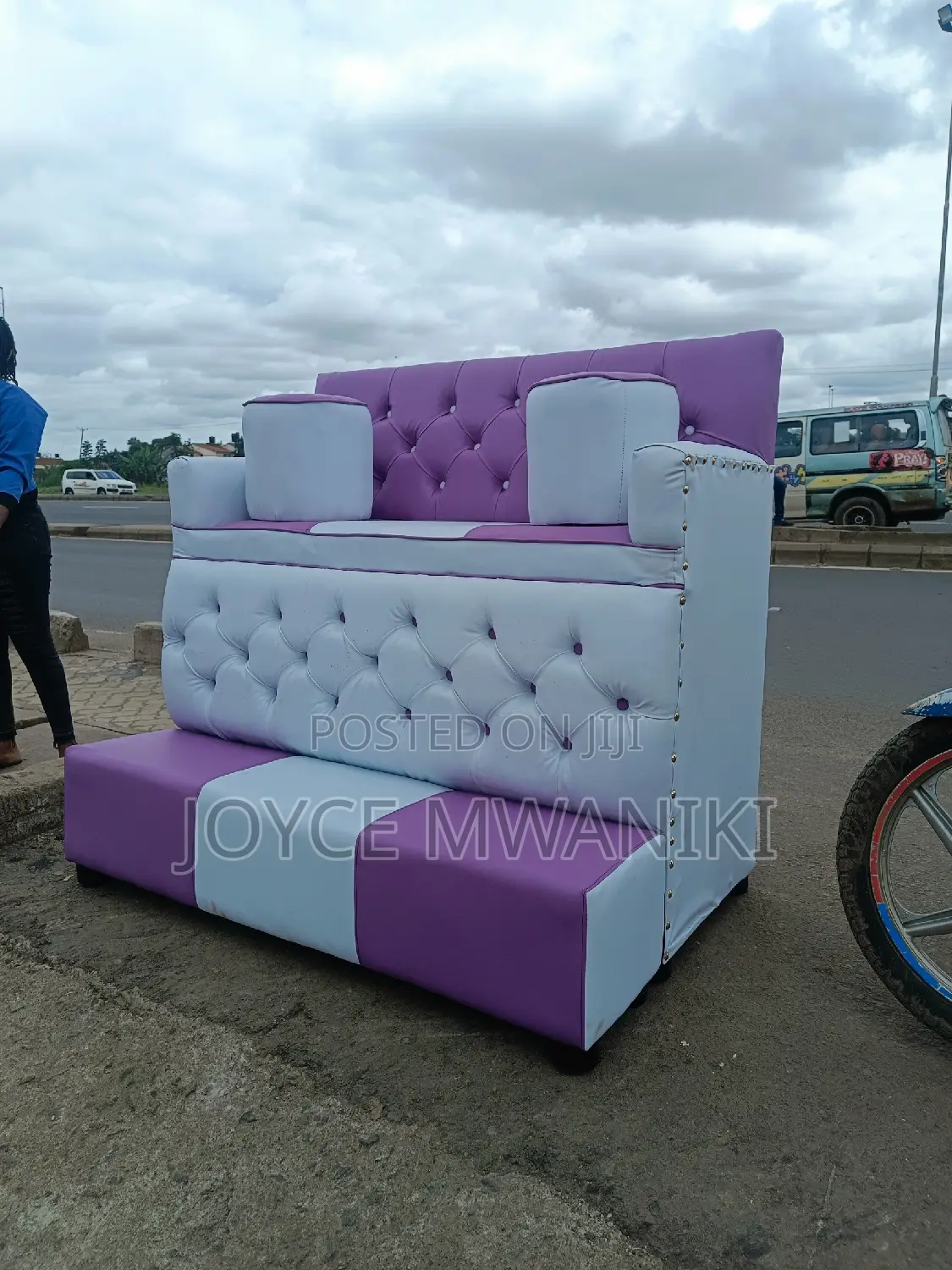 Pedicure Seat, 2 Seater With Armrest.
