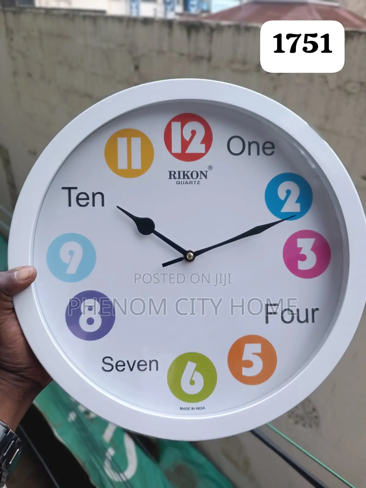 Wall Clock Available