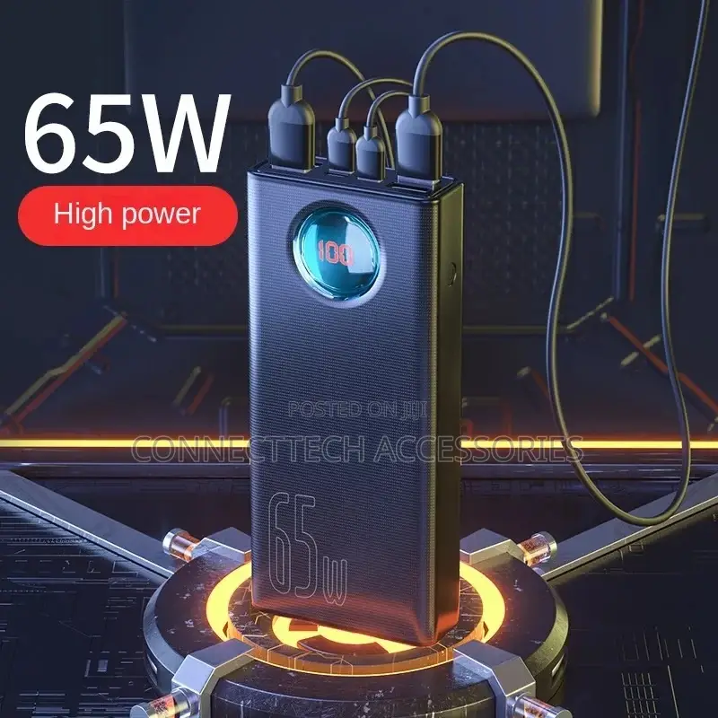 Baseus 65W Powerbank 30000mah PD Quick Charge