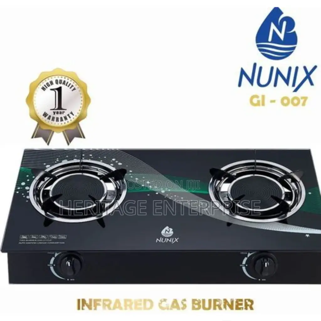 2 Bunner Infrared Gas Cooker