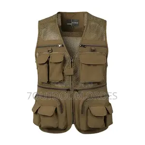 Outdoor Half Coat Cargo Vests