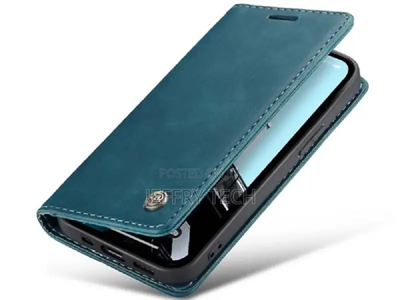 Wallet Case With Stand for iPhone 14 Pro Max - Teal