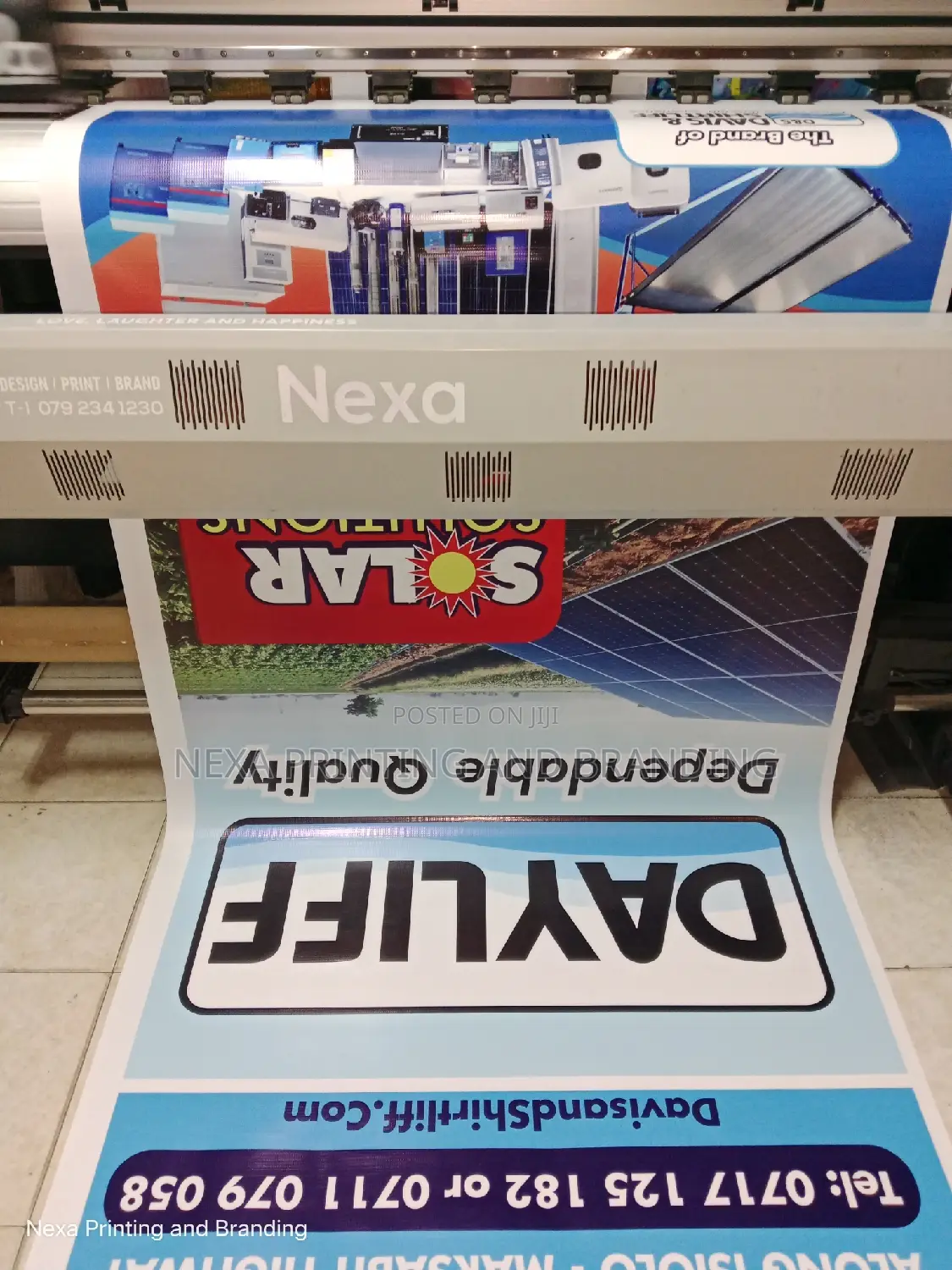 1 Metre by 1metre BANNER