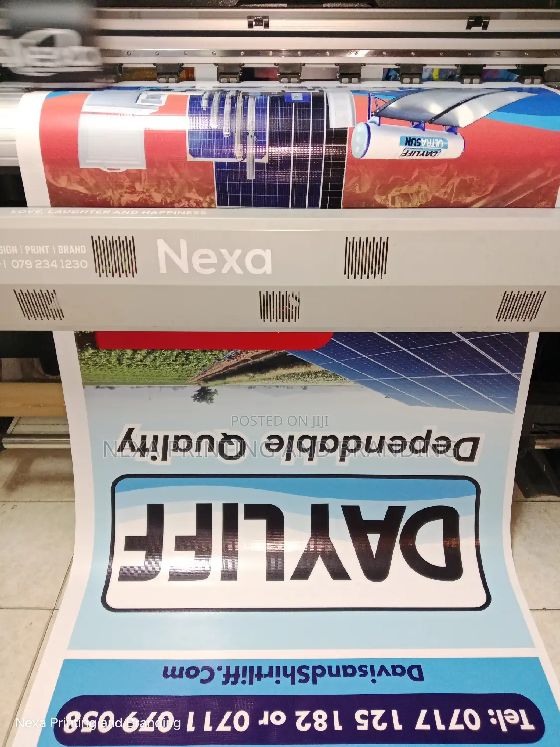 1metre Width 1metre BANNER