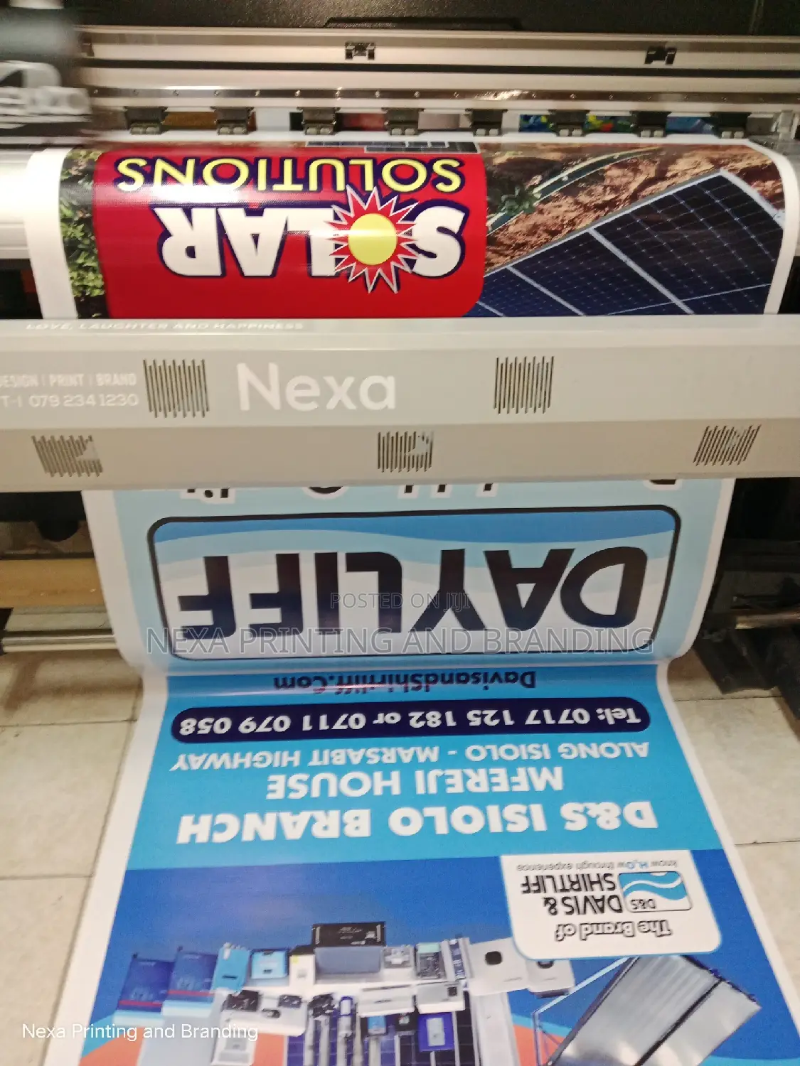 1metre Width 1metre BANNER
