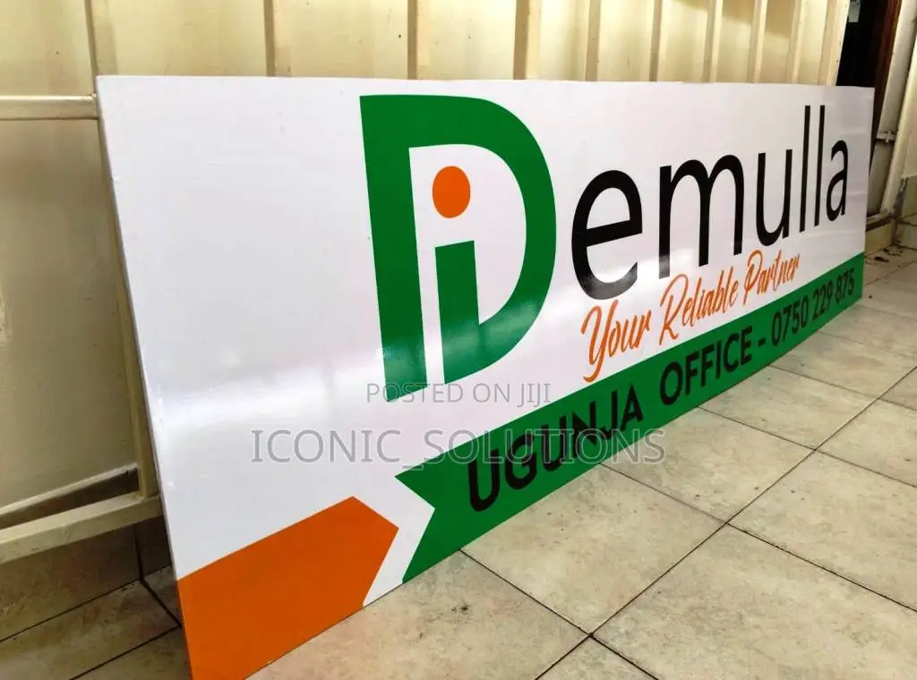 Simple Office/Shop Signage