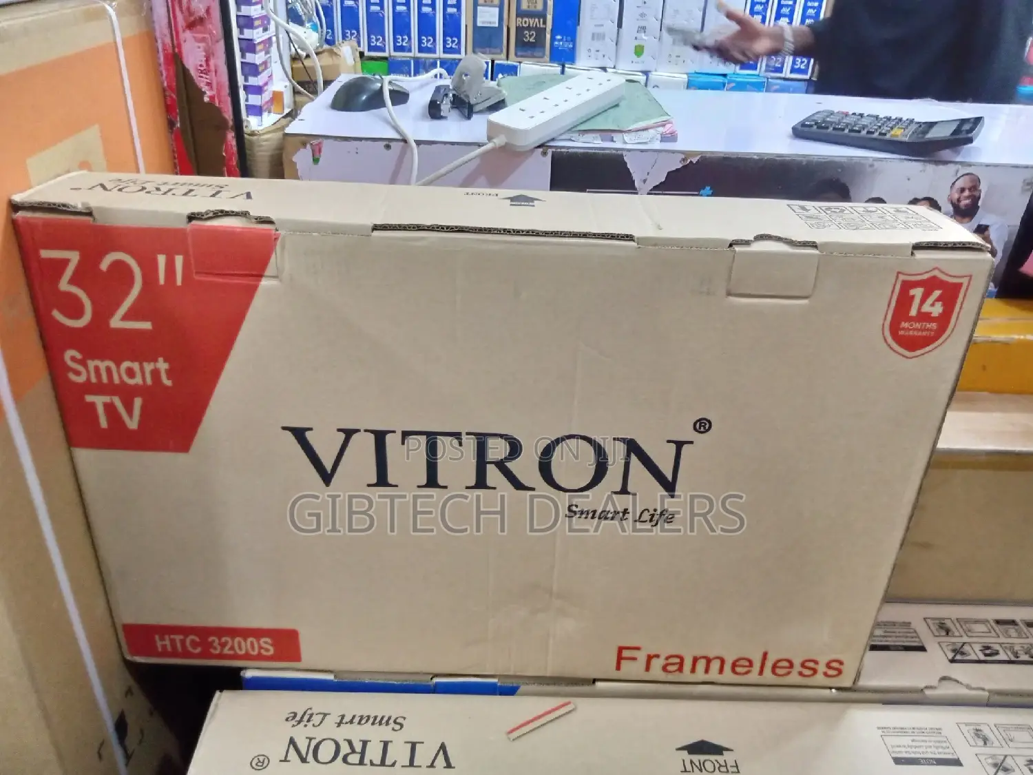 32 Inches Vitron Smart Android Tv*
