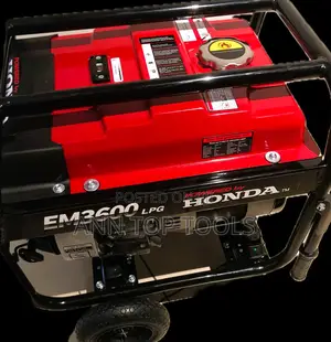 Honda Dual Fuel Generator - LPG or Gasoline 3kva