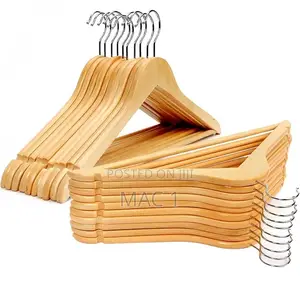 Wooden Hangers Bulk Pieces Available