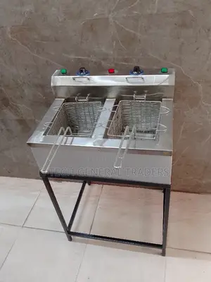 Electric Double Deep Fryer Juakali 10l+10l
