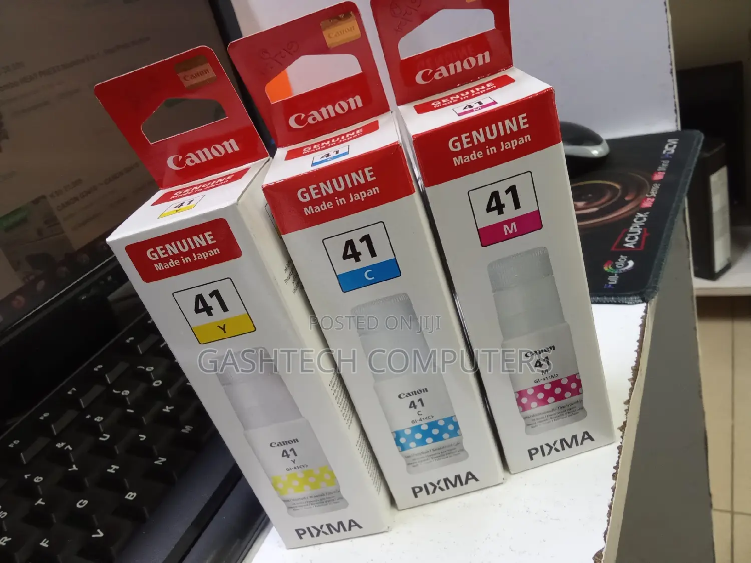 Canon 41 Ink Color Y C M