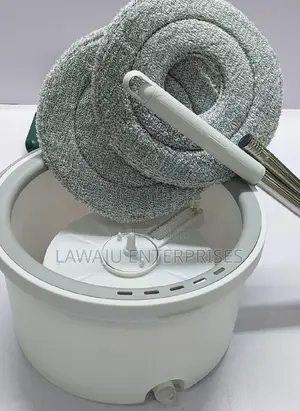 Microfiber Spin Mop With Bucket