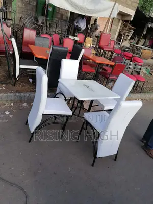 Awesome Good Complete Set of Restaurant Tables and Chairs
