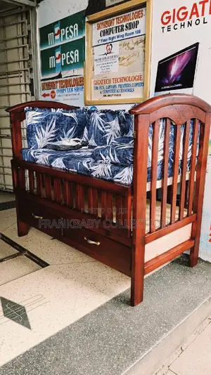 Wooden Baby Cot