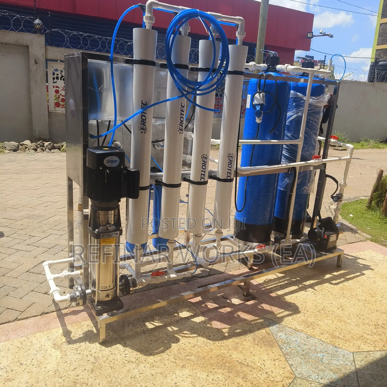 Water Purifier and Refilling Machines/Equipments
