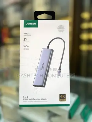 "Ugreen Usb-C Multifunction Docking Station 9 in 1 - Cm615