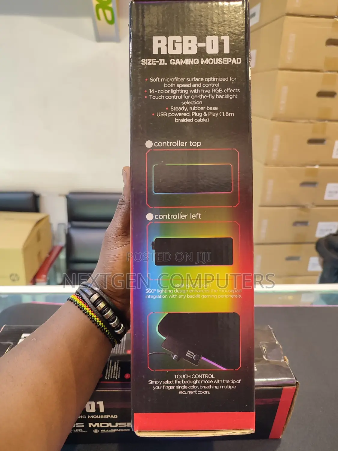 RGB-01 Size Xl Gaming Mousepad