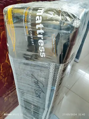 5by6 10inch Spring Mattresses + Free Delivery.