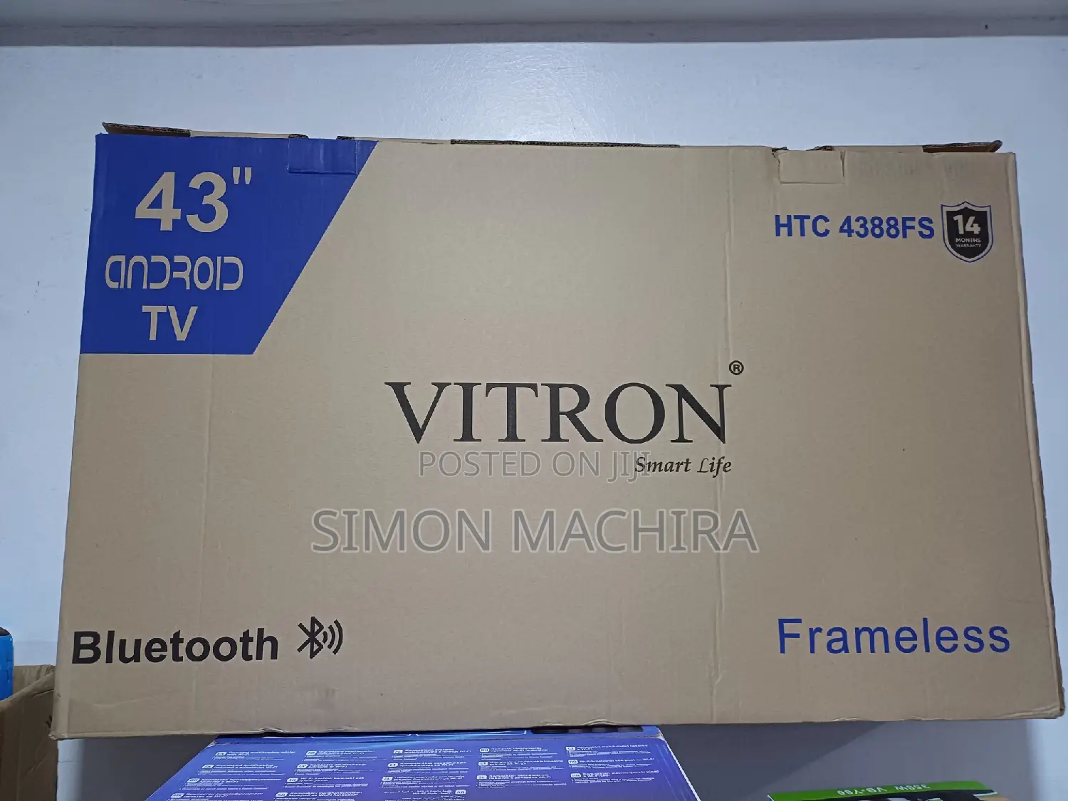 Vitron Tv 43 Inch Smart Frameless