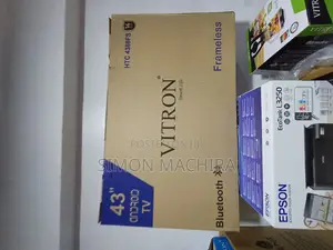 Smart Tv 43 Inch. Frameless Vitron Tv