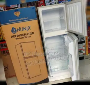 Top Freezer Nunix 138litres Fridge